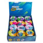Παιχνίδι Fidget Donut Σιλικόνη 7x3.5cm Σε 4 Χρώματα