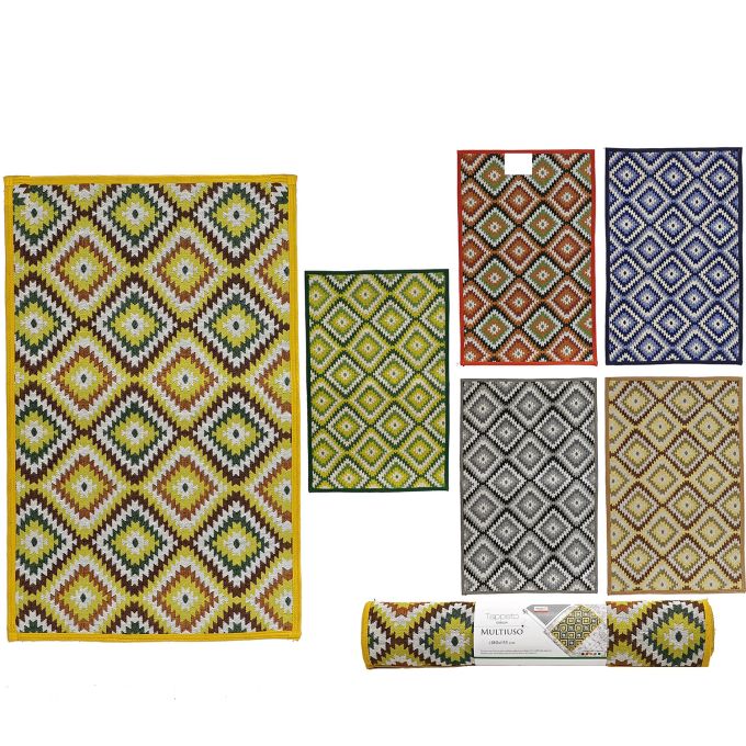 Χαλί Gobelin Πολύχρωμο Πολυεστέρας/Βαμβάκι 55x180cm Σε 6 Σχέδια