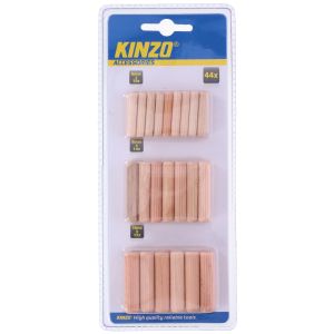 Ξύλινοι Πείροι 44Τμχ KINZO