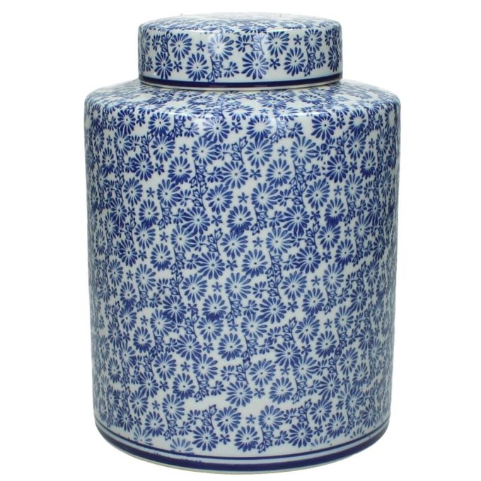 Βάζο ArteLibre Μπλε Πορσελάνη 16.5x16.5x24cm