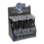 Στυλό Fineliner Με Λαμπάκι LED Πλανήτης Ποσειδώνας Μπαταρίας Μαύρο Πλαστικό 21cm