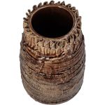 Βάζο ArteLibre Κορμός Ξύλου Καφέ Κεραμικό 19x19x29.5cm