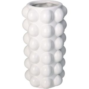 Βάζο ArteLibre Λευκό Κεραμικό 13.8x13.8x27.5cm