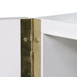 Ξυλόβιδα Μεντεσέ 30x20 Κίτρινο/Γαλβανιζέ Μικρό Κεφάλι