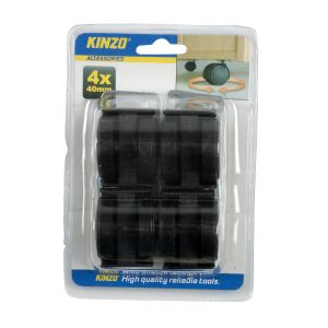 Ρόδες Περιστρεφόμενες 40mm 4Τμχ KINZO