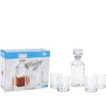 Σετ Ουίσκι Με Φιάλη 900ml Και 4 Ποτήρια ArteLibre Διάφανο Γυαλί