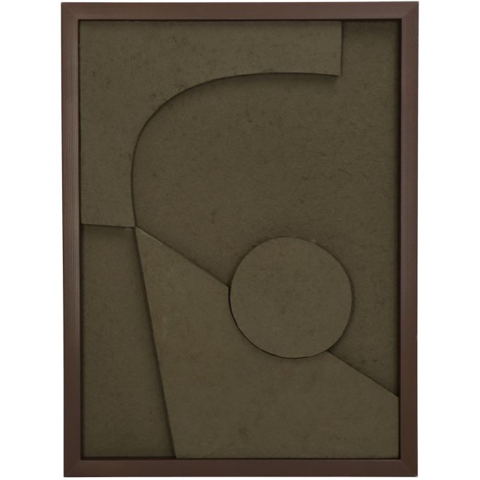 Διακοσμητικό Τοίχου ArteLibre Πράσινο Χαρτί 30x3x40cm