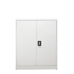 Φοριαμός ArteLibre GONDOLIN Γκρι Ανοιχτό Μέταλλο 90x40x91cm