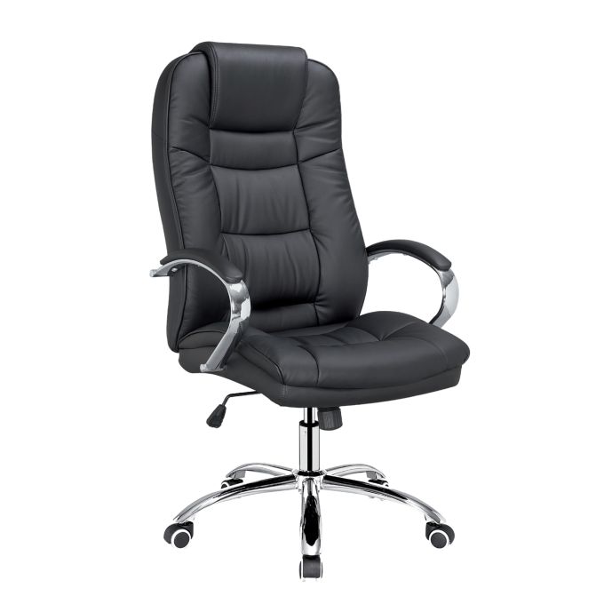 Καρέκλα Γραφείου ArteLibre FALKIRK Μαύρο PU 72x64.5x115-123cm