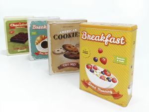 Κουτί Μέταλλο 19x8x26cm Σε 4 Σχέδια