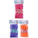Σκουφάκια Μπάνιου Πολύχρωμα 28cm 3Τμχ