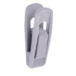 Κλιπ Κρεμάστρας Βελούδινα 6Τμχ 2 Χρώματα ALPINA