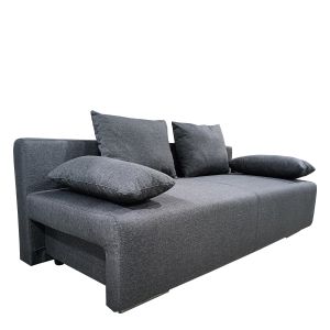 Καναπές Κρεβάτι Τριθέσιος ArteLibre URBAN LOUNGE 3S Σκούρο Γκρι Ύφασμα 194x93x72cm