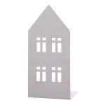 Κηροπήγιο Σπιτάκι 'Casita' Ατσάλι Ασημί 8x11.5x25cm