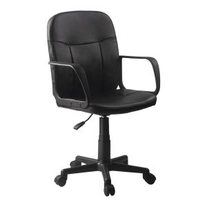 Καρέκλα Γραφείου ArteLibre ABA Μαύρο PVC 53x49x85-97cm