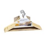 Σετ Ξύλινες Kρεμάστρες Pούχων 8τμχ