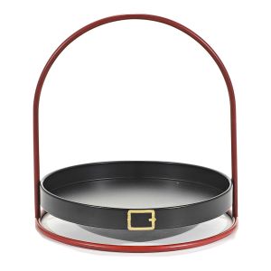 Χριστουγεννιάτικος Δίσκος Κόκκινο 30cm