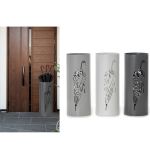 Ομπρελοθήκη Γκρι/Λευκό/Μαύρο Μέταλλο Φ19.5x49cm Σε 3 Χρώματα