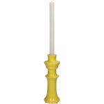 Κηροπήγιο ArteLibre Κίτρινο Κεραμικό 8x8x24cm