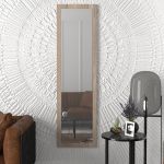 Καθρέπτης Τοίχου ArteLibre BHAVITH Cordoba Μοριοσανίδα/Γυαλί 160x45cm