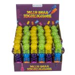 Μαρκαδόρος Υπογραμμίσεως Αρκουδάκι 11.5cm Σε Διάφορα Χρώματα Σετ 2Τμχ