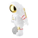 Figure Astronaut Synthetic Resin Grey White 2 Assorted 10X14X18Cm 10X14X18Cm