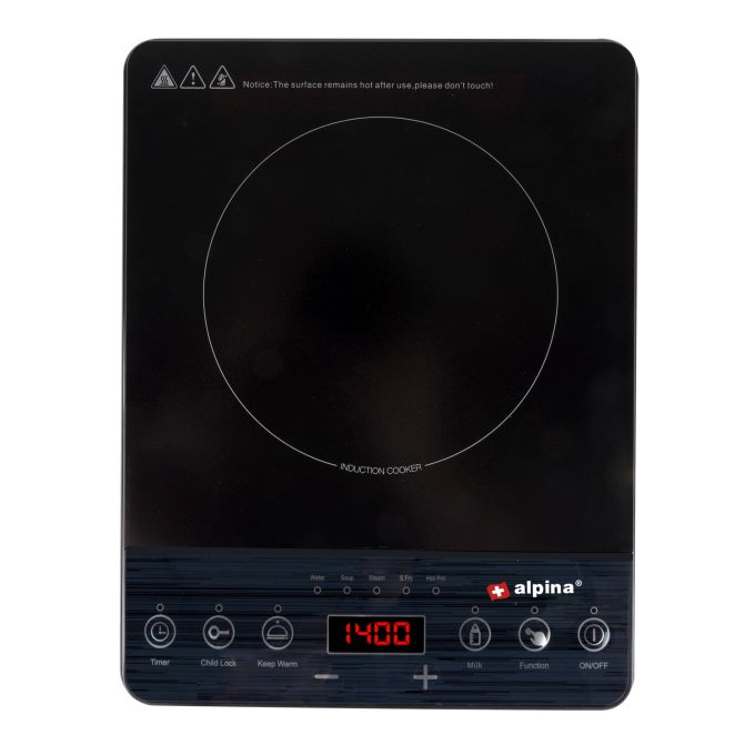 Επαγωγική Εστία Μονή 2000W ALPINA