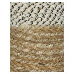 Καλάθι ArteLibre Φύλλο Hogla Φυσικό 20x20x20cm Σετ 3Τμχ