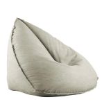 Πουφ Πολυθρόνα ArteLibre EMMIE 100% Αδιάβροχο Μπεζ Ύφασμα 94x100x81cm