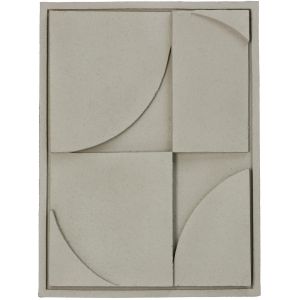 Διακοσμητικό Τοίχου ArteLibre Μπεζ Polyresin 29.5x3.5x39.5cm