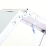 Τραπέζι Σπαστό ArteLibre ELYSIUM Γκρι Αλουμίνιο 56.5x53.5x36cm