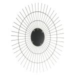 Καθρέπτης ArteLibre Χρυσό Μέταλλο 77x3x77cm