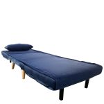 Πολυθρόνα ArteLibre ALFHARD Μπλε Ύφασμα 77x80x79cm