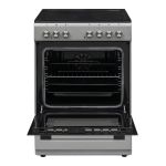 Κουζίνα Ηλεκτρική Κεραμική 69lt Π60cm Inox VOX CHT 6105 S