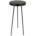 Τραπεζάκι ArteLibre Μαύρο Μέταλλο 42.5x42.5x98cm
