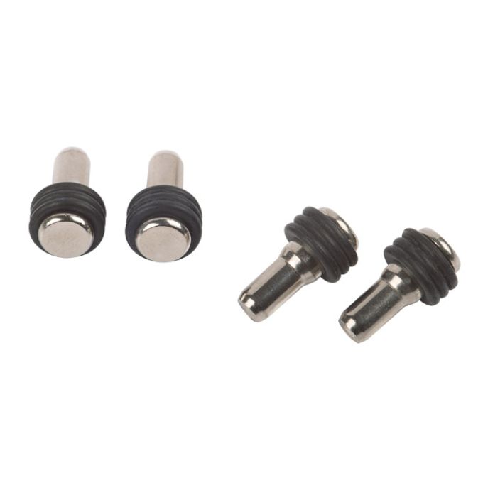 Στήριγμα Ραφιού Φ3mm Μέταλλο + Λάστιχο Μαύρο Για Γυαλί