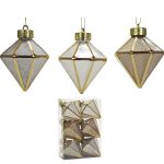 Χριστουγεννιάτικα Κρεμαστά Διακοσμητικά Σετ 6Τμχ