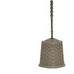 Πιγκάλ καφέ PP 15x15x39cm