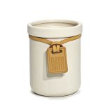 Ποτήρι Μπεζ Κεραμικό