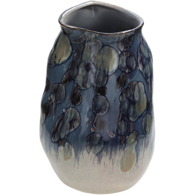 Βάζο ArteLibre Μπλε Κεραμικό 19.5x19.5x31cm