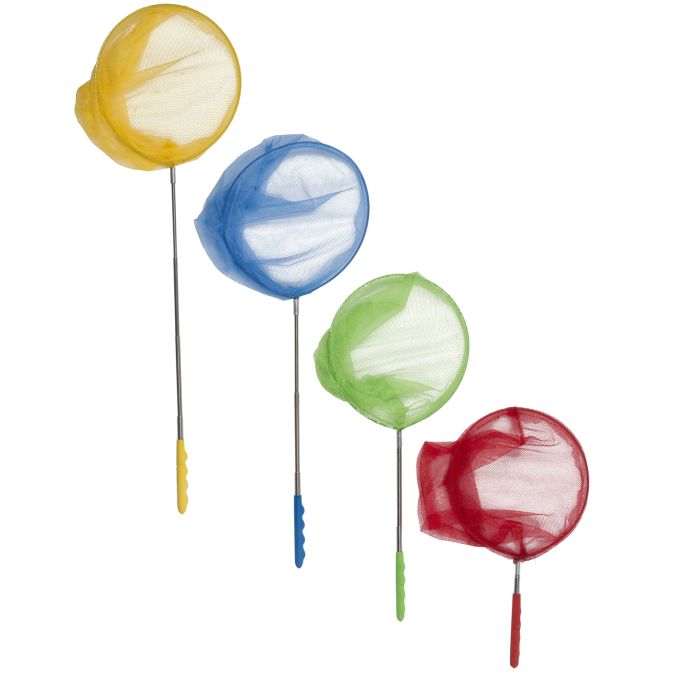 Δίχτυ Ψαρέματος/Πεταλούδας Πτυσσόμενο 37-67cm 4 Χρώματα KINZO