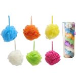 Σφουγγάρι Μπάνιου Πολύχρωμο PE 40gr Σε 6 Χρώματα