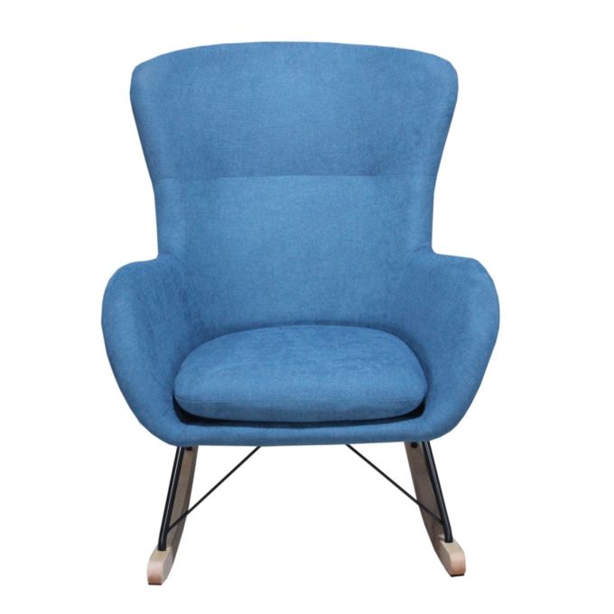 Πολυθρόνα ArteLibre Melvin Μπλε 77x106x95cm