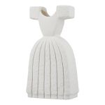 Βάζο 'Bridal Couple' Κεραμικό Λευκό 2Τμχ 6x12x25cm