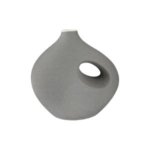 Βάζο 'Radon' Κεραμικό Μπεζ/Γκρι 2Τμχ 11.5x21x21cm