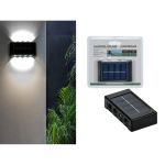 Φωτιστικό Τοίχου Εξωτερικό 4 LED 4000K Ηλιακό/Μπαταρίας 9x5.5x2.3cm