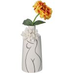 Βάζο ArteLibre Ανθρώπινο Σώμα Ιβουάρ Πορσελάνη 11x10x25cm