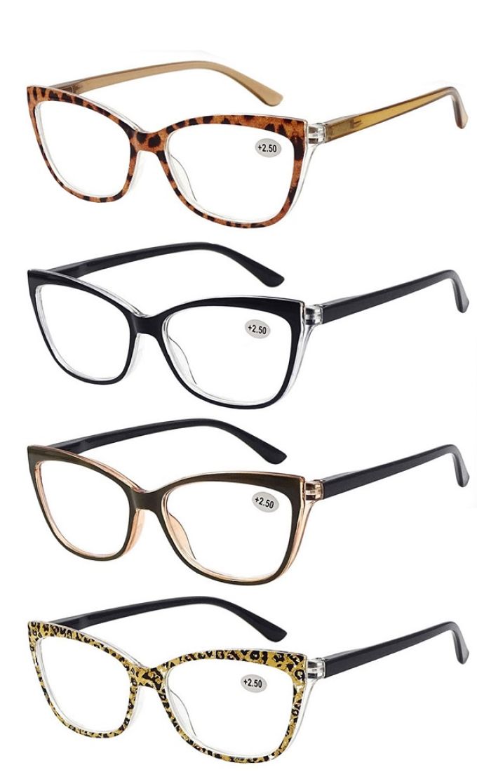 Γυαλιά Πρεσβυωπίας Από +1.0 Μέχρι +3.50 Σε 4 Χρώματα