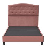 Κρεβάτι Ημίδιπλο ArteLibre JUNIPER Σάπιο Μήλο Ύφασμα Για Στρώμα 120x200cm