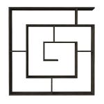 Βιβλιοθήκη ArteLibre ITHAKI Rebap Μοριοσανίδα/Μελαμίνη 125x22x130cm